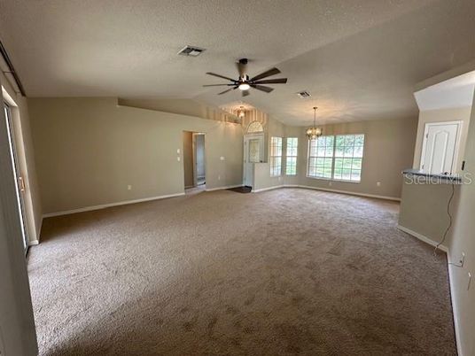 Chandelier, Empty room, Interior