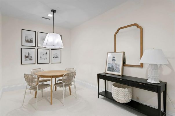 Dining room, Interior, Pendant Lights