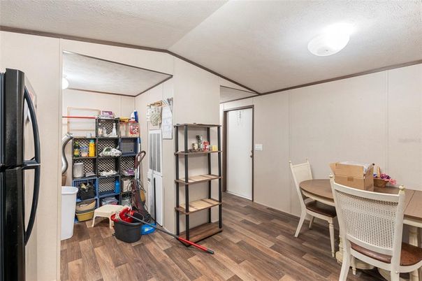 Dining room, Interior, Wood Texture Flooring