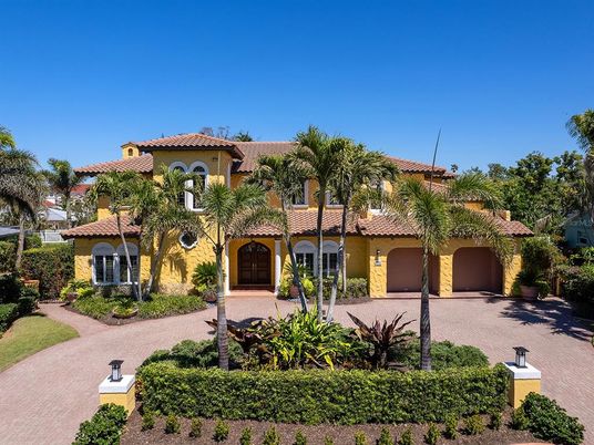 Attached, Backyard, Exterior, Facade, Mediterranean