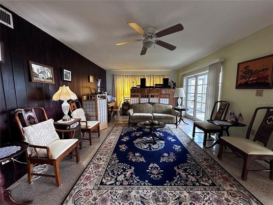 Interior, Living room, Wooden Walls