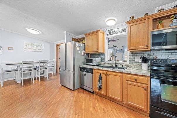 Dining room, Interior, Kitchen, Wood Texture Flooring
