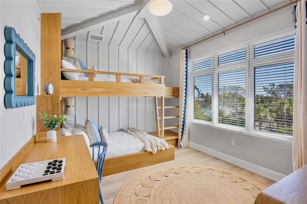 Bedroom, Home Office, Interior, Wood Texture Flooring