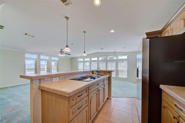 Interior, Kitchen, Pendant Lights, Recessed Lighting