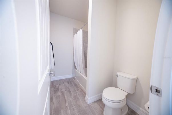 Bathroom, Interior, Wood Texture Flooring