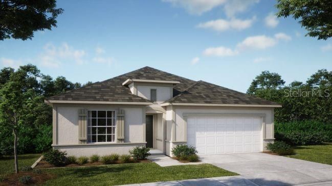 Attached, Exterior, Facade, Ranch