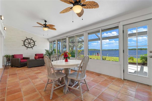 Dining room, Interior, Living room, Sun Room, Water
