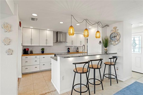 Interior, Kitchen, Pendant Lights, Recessed Lighting