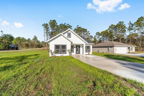 Backyard, Detached Garage, Exterior, Facade, Ranch