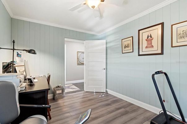 Home Office, Interior, Wood Texture Flooring