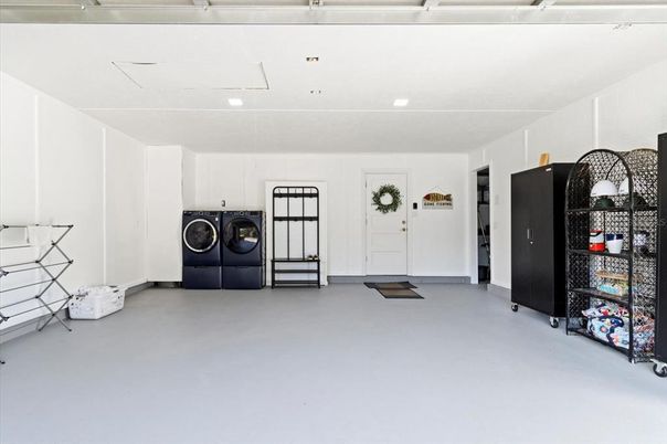 Interior, Recessed Lighting, Washer