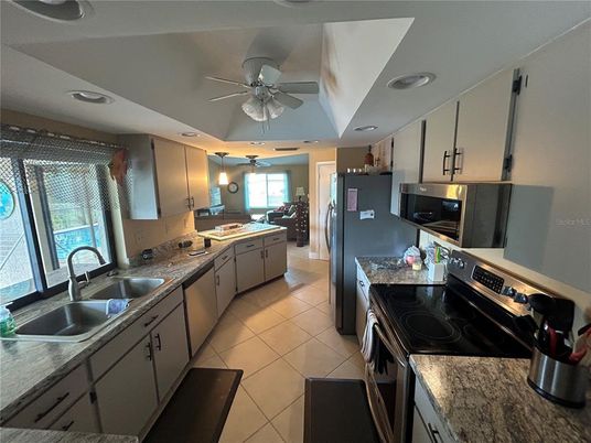 Interior, Kitchen, Recessed Lighting
