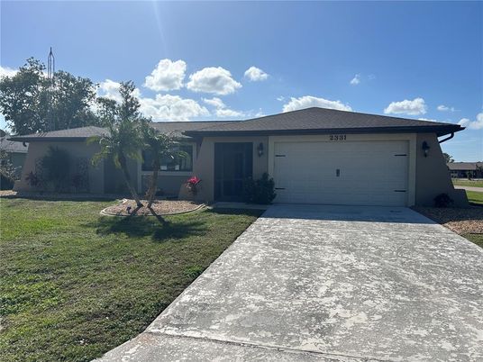 Attached, Backyard, Exterior, Facade, Ranch
