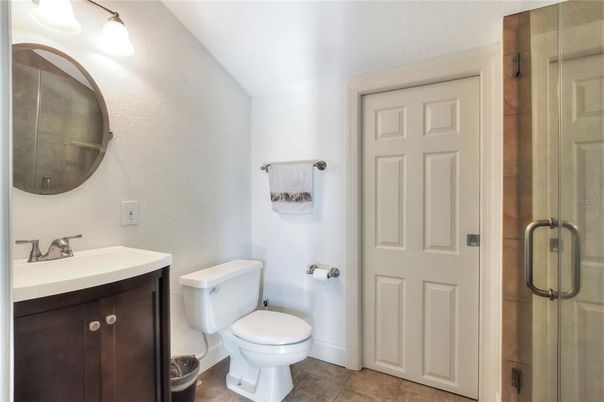 Bathroom, Glass Shower, Interior