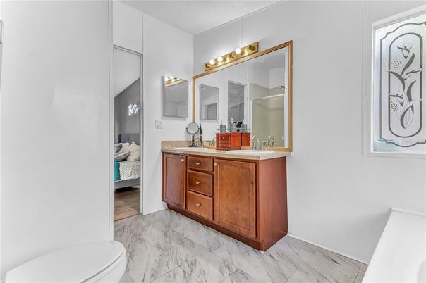 Bathroom, Bedroom, Dual Sink Vanities, Interior, Marble