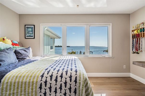 Bedroom, Interior, Water, Wood Texture Flooring