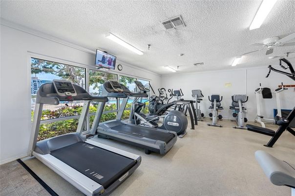 Fitness Equipment, Gym, Interior