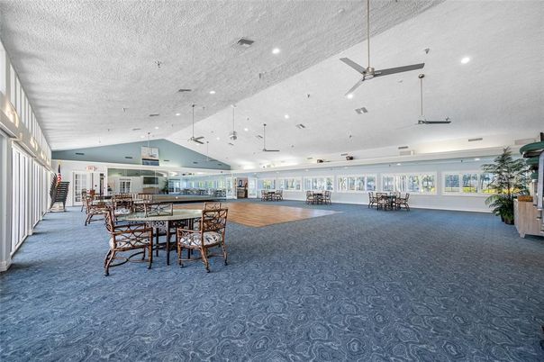 Dining room, Interior, Recessed Lighting