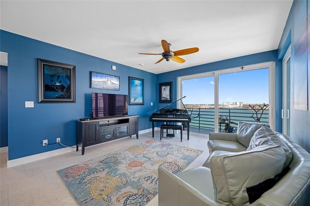 Interior, Living room, Piano, Water