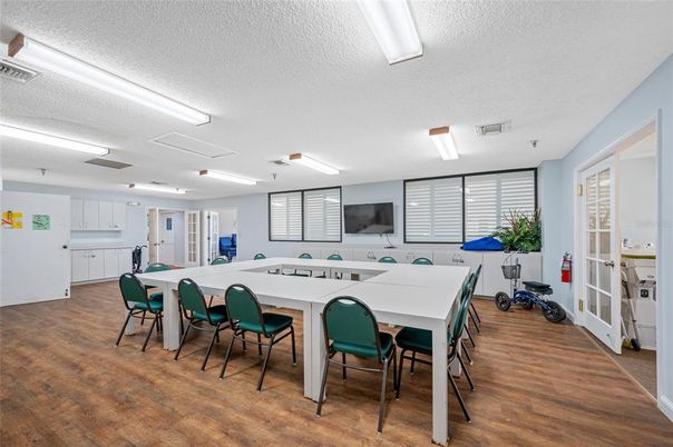 Dining room, Interior, Wood Texture Flooring