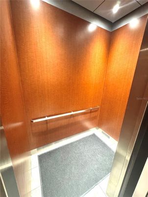 Elevator, Interior, Recessed Lighting