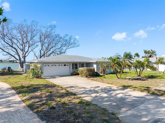 Attached, Backyard, Exterior, Facade, Water, Ranch