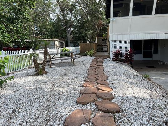 Backyard, Exterior