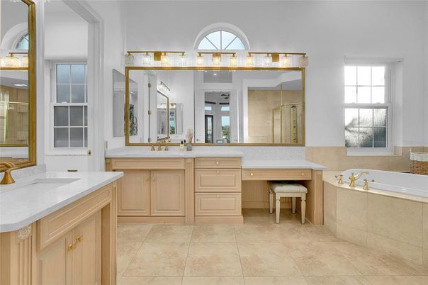 Bathroom, Dual Sink Vanities, Interior
