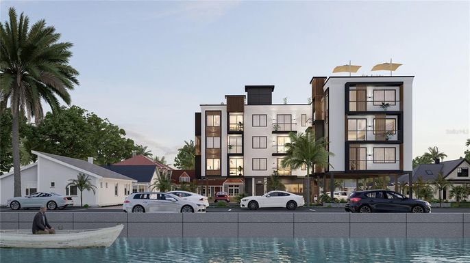 Exterior, Facade, Modern
