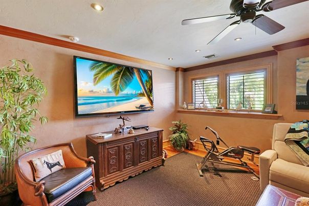 Home Office, Interior, Recessed Lighting