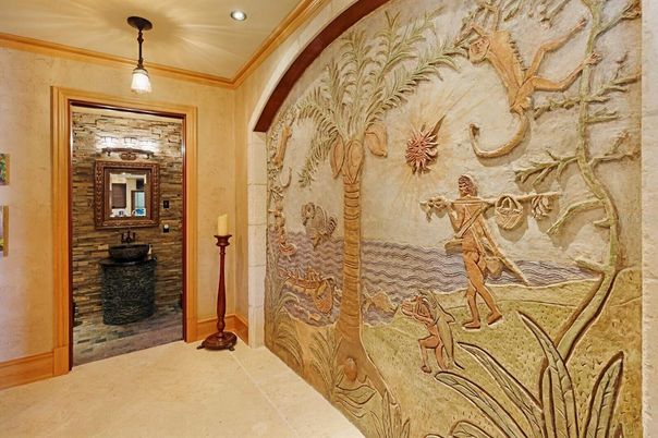 Bathroom, Interior, Pendant Lights, Recessed Lighting