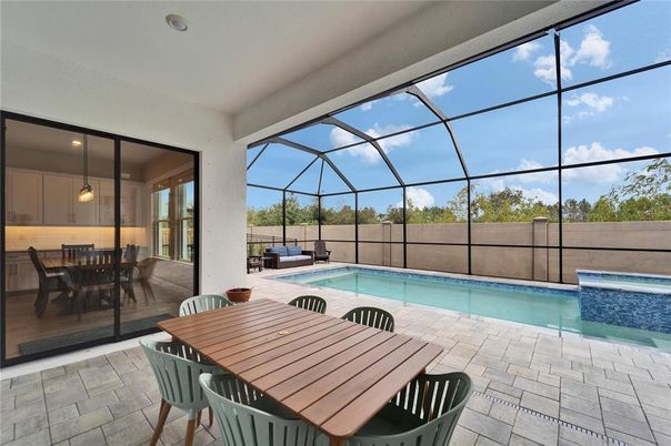 Dining room, Glass Ceilings, Interior, Pool, Sun Room