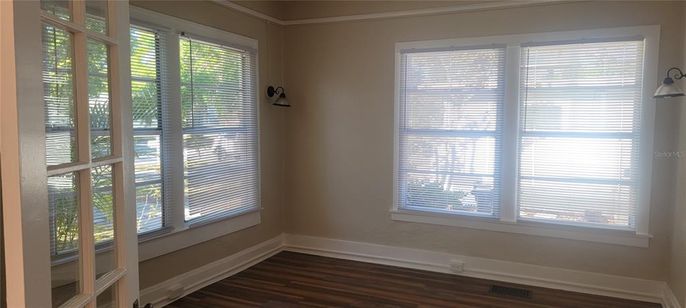 Empty room, Interior, Wood Texture Flooring