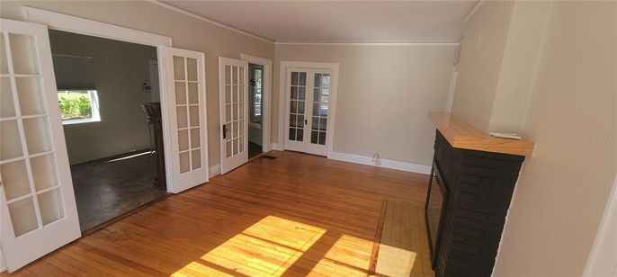 Empty room, Interior, Wood Texture Flooring