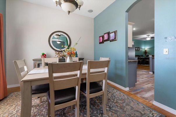 Dining room, Interior, Wood Texture Flooring