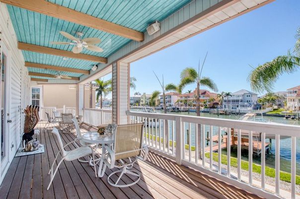 Exterior, Water, Wood Texture Flooring