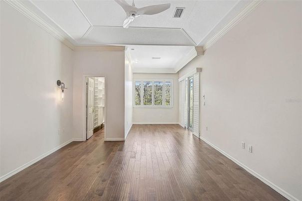 Empty room, Interior, Wood Texture Flooring