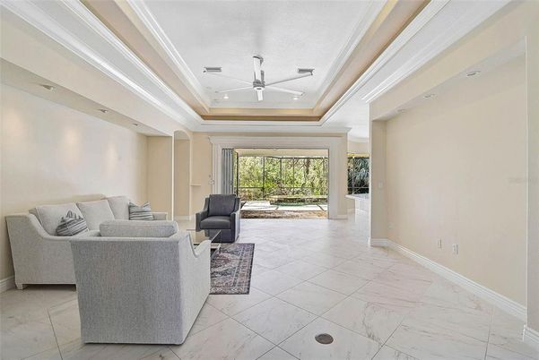 Interior, Living room, Marble, Recessed Lighting