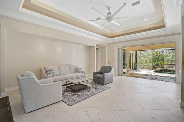 Interior, Living room, Marble, Recessed Lighting