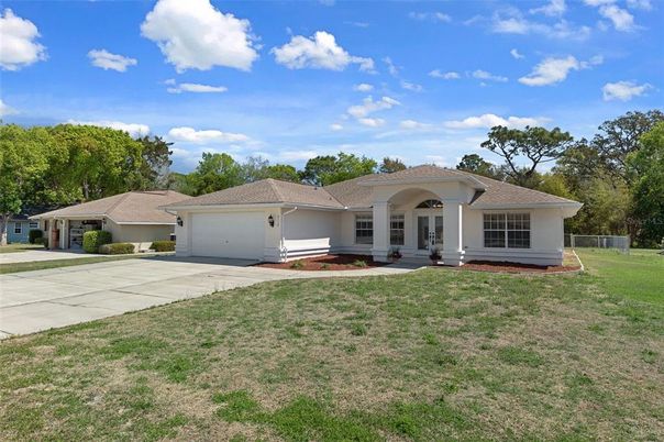 Attached, Backyard, Exterior, Facade, Ranch