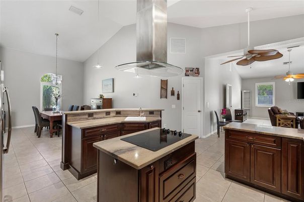 Dining room, Interior, Kitchen, Pendant Lights