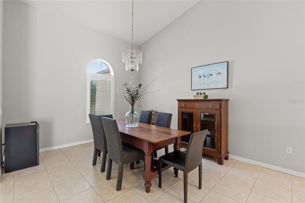 Dining room, Interior, Pendant Lights