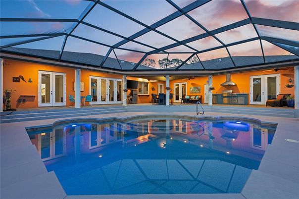 Glass Ceilings, Interior, Pool, Sun Room