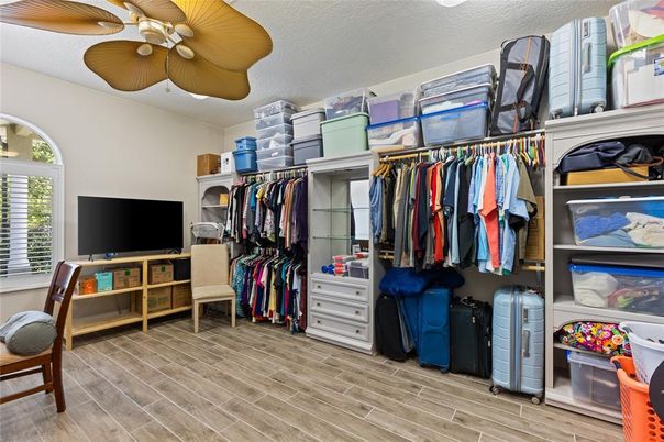 Interior, Walk-in Closets, Wood Texture Flooring