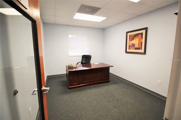 Home Office, Interior, Recessed Lighting