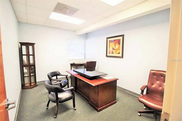 Home Office, Interior, Recessed Lighting