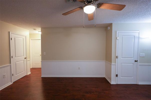 Empty room, Interior, Wood Texture Flooring