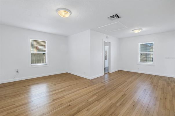 Empty room, Interior, Wood Texture Flooring