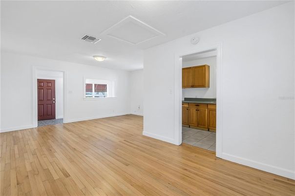 Empty room, Interior, Wood Texture Flooring