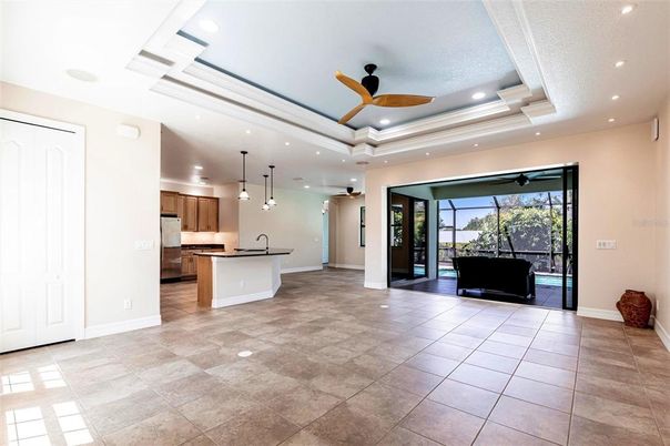 Interior, Kitchen, Pendant Lights, Recessed Lighting
